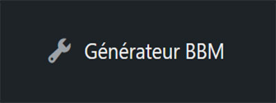 Installation du plugin BBmod License Generator